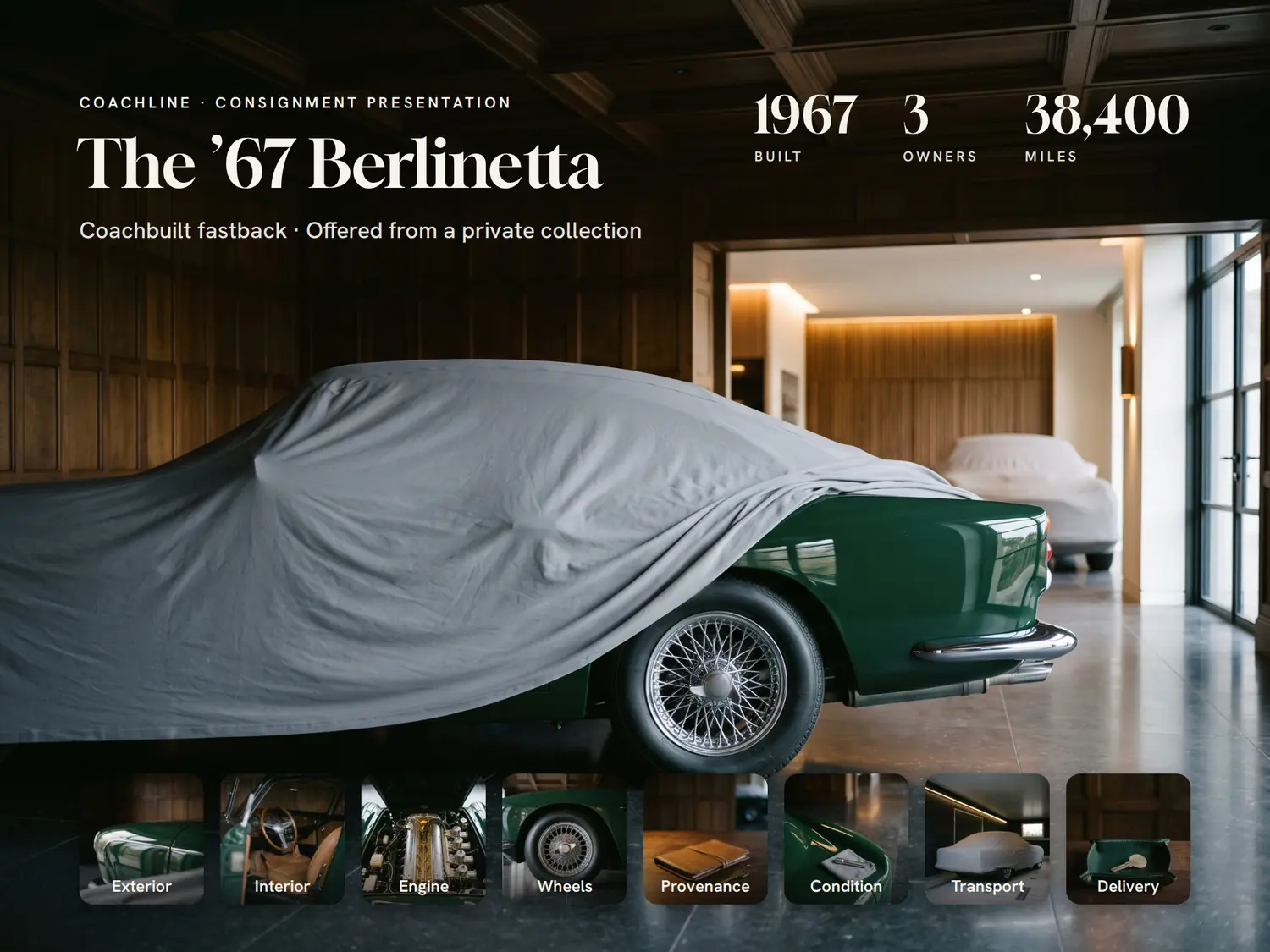 The ’67 Berlinetta — Classic, built in PitchBoards.