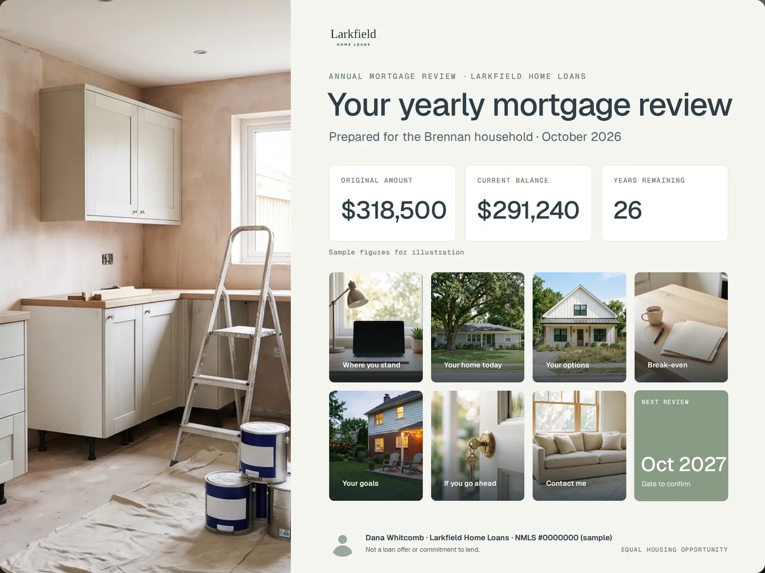 The Birch Court purchase — Annual review, built in PitchBoards.