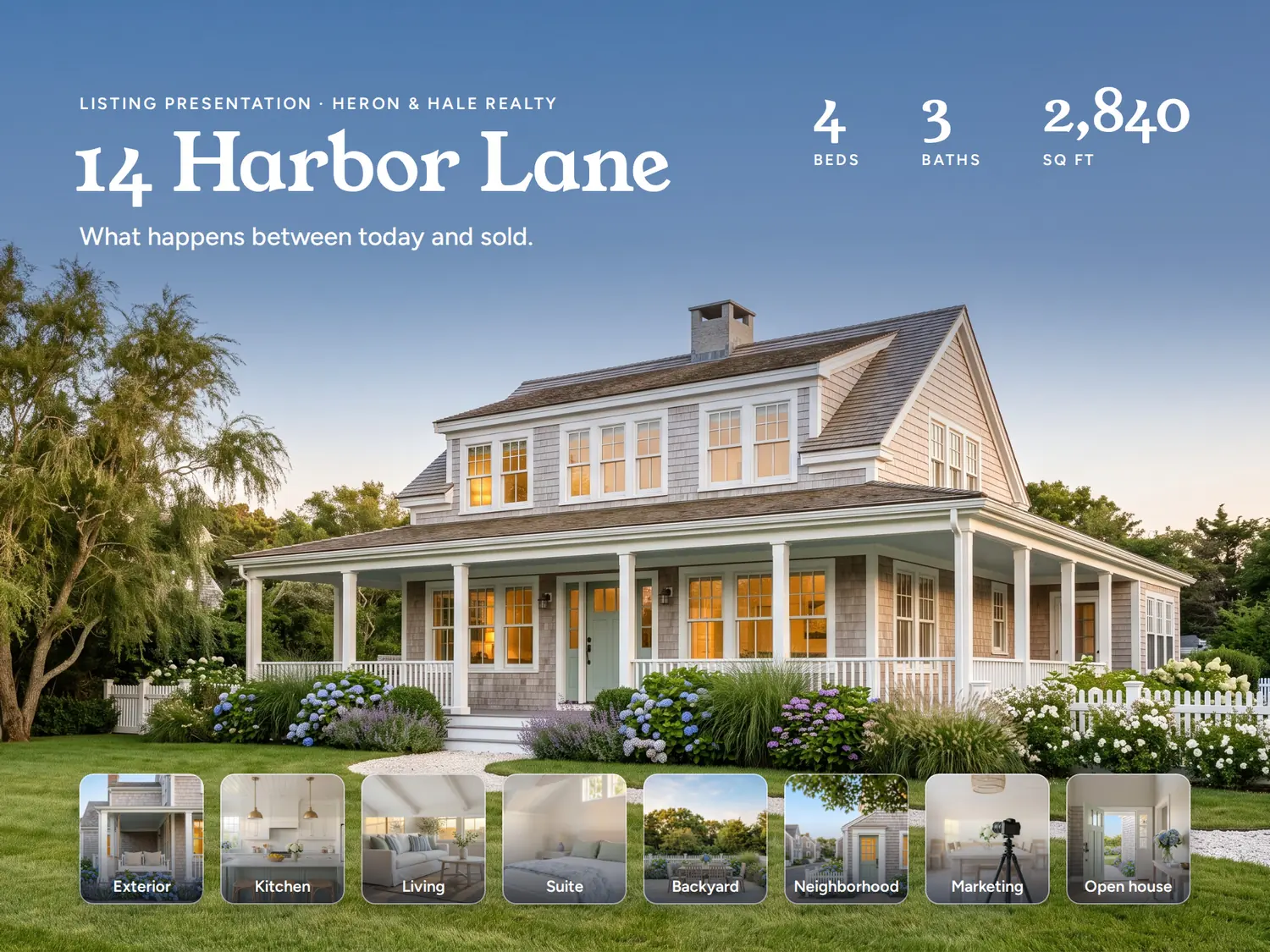 14 Harbor Lane — Classic, built in PitchBoards.